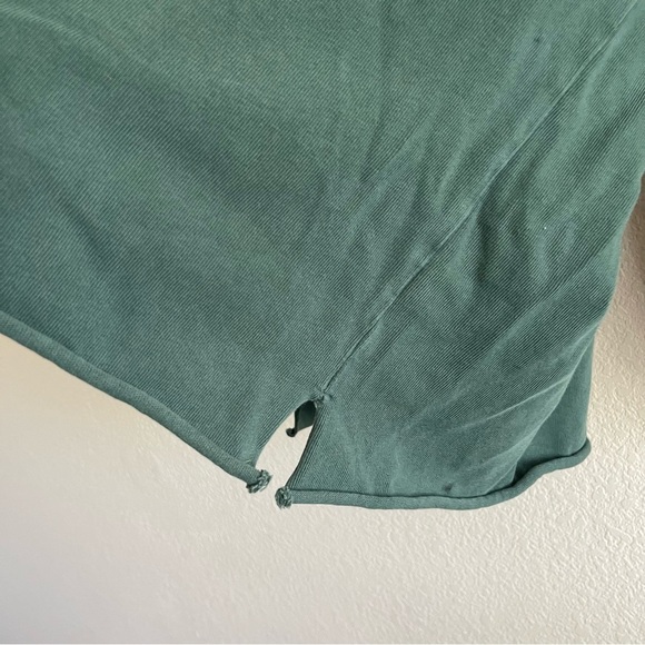 Aerie Green Oversized Hoodie Sweatshirt Athleisure Womens Size Medium - Picture 3 of 7